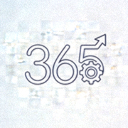 365上市公司(英国)官方网站品牌logo，蓝色渐变设计，代表体育资讯平台